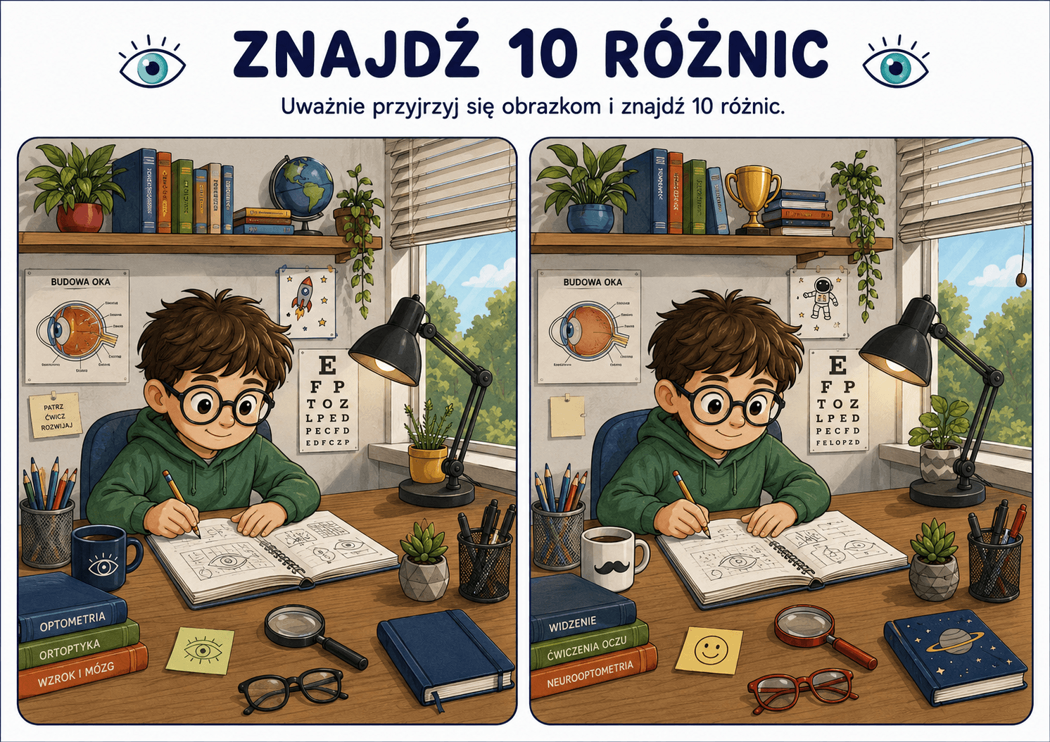 Karta pracy Znajdź 10 różnic